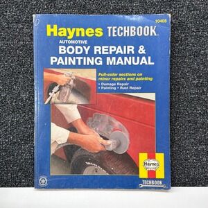 Haynes Techbook Automotive Body Repair & Painting Manual 10405 DIY Guide Book